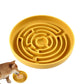 Slow Feeder Dog Bowls Puzzle Slow Feeder Maze Dog Bowl Suction Cup Base Anti-Choking Pet Supplies Interactive Toys For Large To