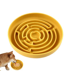 Slow Feeder Dog Bowls Puzzle Slow Feeder Maze Dog Bowl Suction Cup Base Anti-Choking Pet Supplies Interactive Toys For Large To