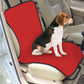 Foldable Car Pet Seat Pad Waterproof Dirt Resistant Solid Color Cars Rear Seats Cushions Pet Cat Dog Carrier Mat Seat Cover